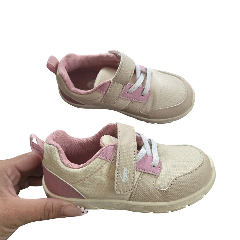 See Kai Run Basics Tenny Toddler Sneakers Pink/Cream Size: 10